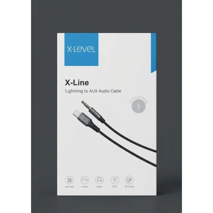 X-LEVEL XCC 8865 IPHONE AUX KABLO