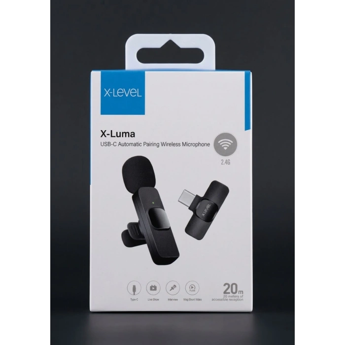 X-LEVEL XCM 3000 X-LUMA IPHONE MİKROFON