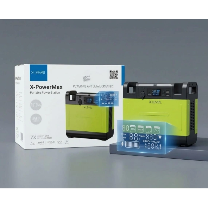 X-LEVEL XPS1003 X-POWERMAX 1210WH POWERBANK