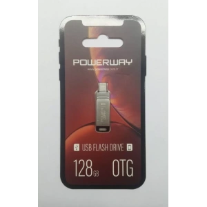 POWERWAY OTG 128GBI IPHONE FLASHBELLEK