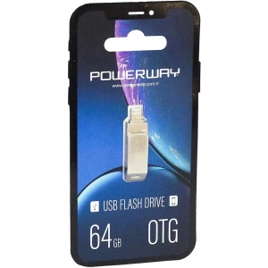 POWERWAY OTG 64GBI IPHONE FLASHBELLEK