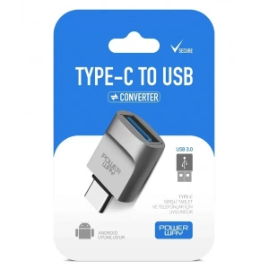 POWERWAY TYPE-C OTG DÖNÜŞTÜRÜCÜ
