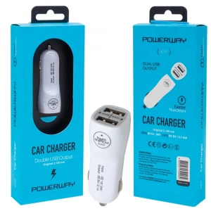 POWERWAY X777 3.1A ÇİFT USB ARAÇ BAŞLIK
