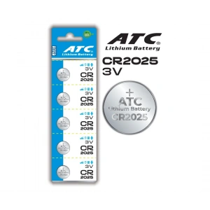 ATC CR2025 PARA PİL 5Lİ
