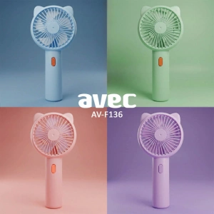 AVEC AV-F136 USB ŞARJLI MİNİ FAN