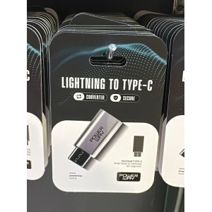POWERWAY LIGHTNING TO TYPE-C DÖNÜŞTÜRÜCÜ