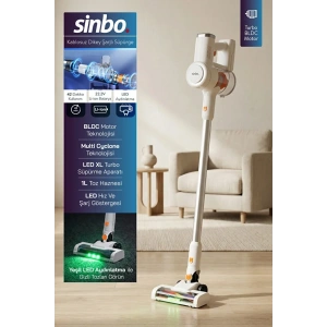 SİNBO SVC-8636 KABLOSUZ DİKEY SÜPÜRGE