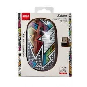 BOOD DESENLİ ŞARJLI KABLOSUZ MOUSE
