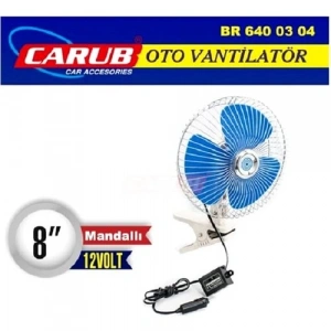 CARUB BR640 03 04 12V 8 MANDALLI VANTİLATÖR