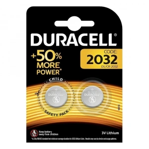 DURACELL 2032 PİL 2Lİ KARTELA