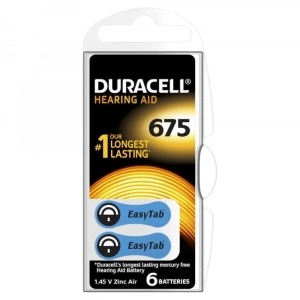 DURACELL ZA675 PR44 KULAK PİLİ