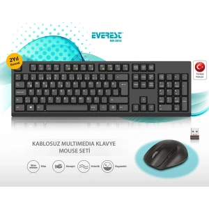 EVEREST KM-2510 KLAVYE MOUSE SET