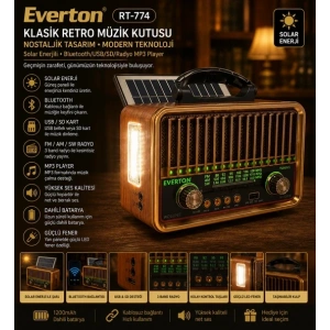 EVERTON RT-774 BLUETOOTH MÜZİK KUTUSU