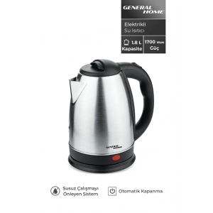 GENERAL HOME KT-02 ÇELİK KETTLE