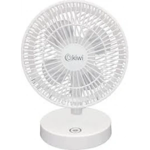 KİWİ KFAN-7607 ŞARJLI MASA VANTİLATÖRÜ