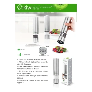 KİWİ KSPG 4806 BAHARAT ÖĞÜTÜCÜ
