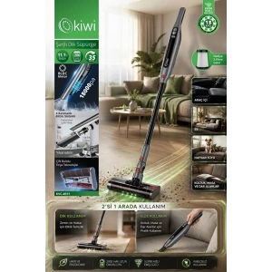 KİWİ KVC-4011 KABLOSUZ ŞARJLI SÜPÜRGE