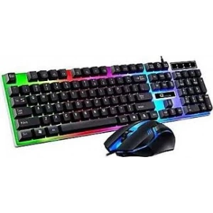 LENNOX LX-T302 KABLOLU LEDLİ KLAVYE MOUSE SET