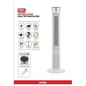 MARSSTAR MS-100 ILGAZ KULE TİPİ VANTİLATÖR