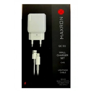 MAXRON CH15 3.0A İPHONE ŞARJ SETİ
