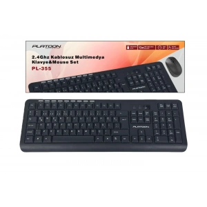 PLATOON PL-355 KABLOSUZ KLAVYE MOUSE SET