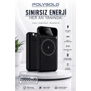 POLYGOLD PG-PW20+ 20.000 MAH POWERBANK