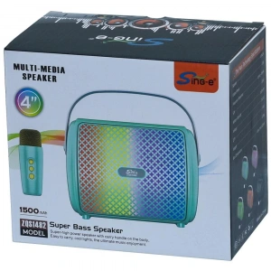 POLYGOLD ZQS1482 MİKROFONLU MÜZİK KUTUSU