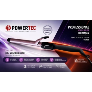POWERTEC TR-25 25MM. SAÇ MAŞASI