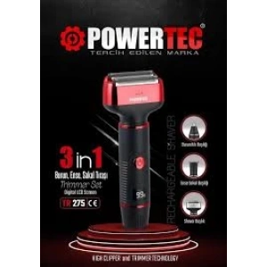 POWERTEC TR-275 3İN1 SAKAL KESME