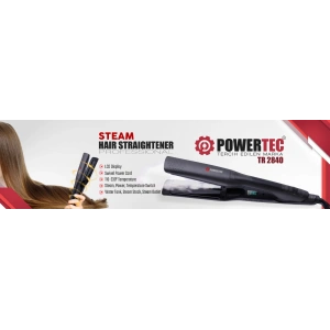 POWERTEC TR-2840 BUHARLI SAÇ DÜZLEŞTİRİCİ