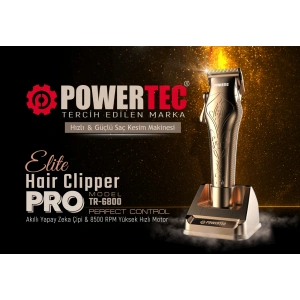 POWERTEC TR-6800 ŞARJLI SAÇ KESME