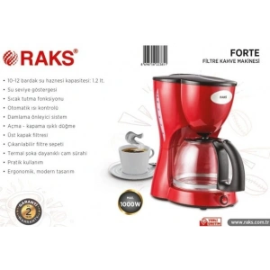 RAKS FORTE FİLTRE KAHVE MAKİNESİ
