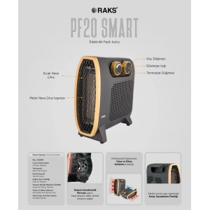 RAKS PF 20 SMART FANLI ISITICI