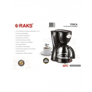 RAKS TOSCA FİLTRE KAHVE MAKİNESİ