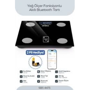 SİNBO SBS-4475 YAĞ ÖLÇER AKILLI BASKÜL