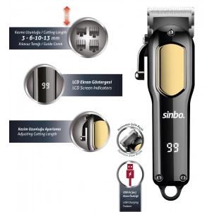 SİNBO SHC 4396 ŞARJLI SAÇ KESME