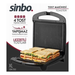 SİNBO SSM-2550 BÜYÜK TOST MAKİNASI