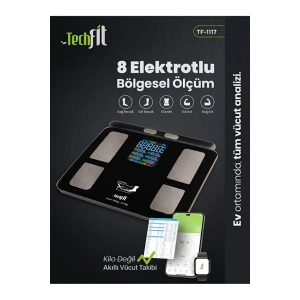 TECHFİT TF-1117 VÜCUT ANALİZLİ BASKÜL