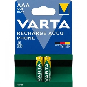 VARTA 550 MAH ŞARJLI İNCE PİL