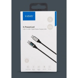 X-LEVEL XCC8407 X-POWERLED 5A TYPE-C KABLO