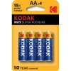 KODAK MAX 4 ADET ALKALİNE KALEM PİL-AA