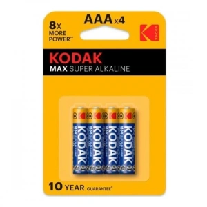 KODAK MAX 4 ADET ALKALİNE İNCE PİL-AAA
