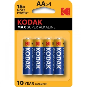 KODAK MAX 4 ADET ALKALİNE KALEM PİL-AA