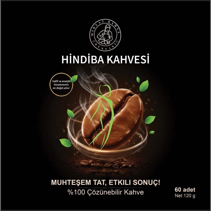 HİNDİBA DETOX ZAYIFLAMA KAHVESİ %90 HİNDİBA İÇERİR
