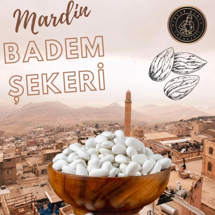 MARDİN BEYAZ BADEM ŞEKERİ 1 KG