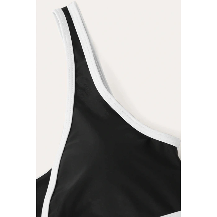 Kadın Siyah Pedli Yüksel Bel Sütyen Külot Takımı