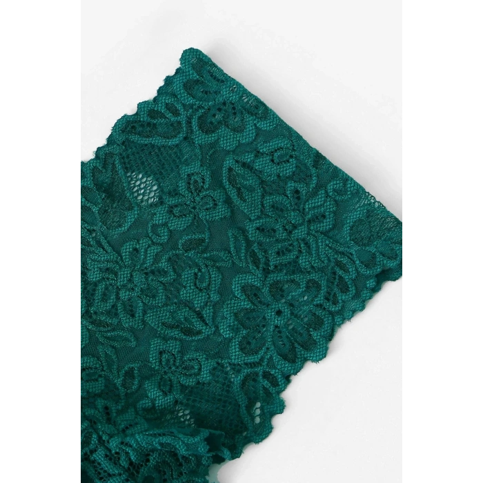 Kadın Yeşil Özel Şık Sütyen Külot Takımı