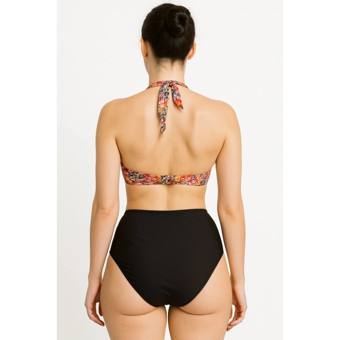 Minimal Desen Model Kadın Mayo