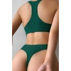 Kadın Yeşil Desteksiz Seamless Tangalı İç Çamaşır Takımı