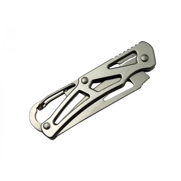 1606 Metal Mini Çakı 14 Cm Manuel, Kemerlikli